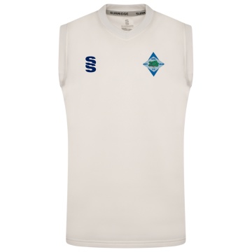 BLAST SLEEVELESS WOMENS SWEATER-Ivory